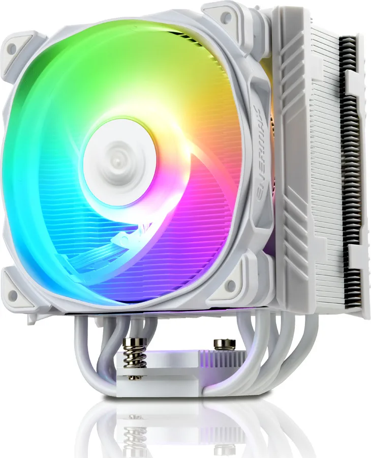 Enermax ETS-T50A-W-ARGB Ψύκτρα Επεξεργαστή για Socket AM4/AM5/1200/115x με ARGB Φωτισμό Λευκή - Image 1