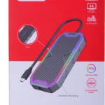 Unitek USB-C Docking Station με HDMI 4K PD Ethernet Γκρι (D1029A)