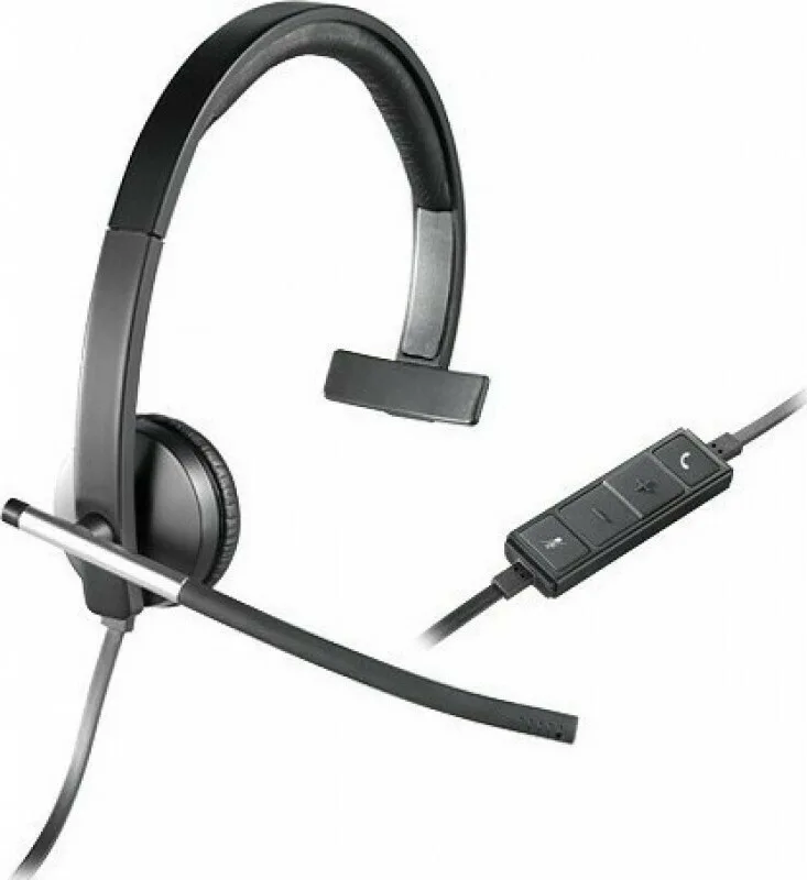 Logitech H650e Mono On Ear Multimedia Ακουστικά με μικρόφωνο και σύνδεση USB-A - Image 1
