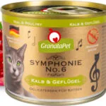 Granata Pet Foods Symphonie No.6 Υγρή Τροφή για Γάτες σε Κονσέρβα με Μοσχάρι και Πουλερικά 200gr