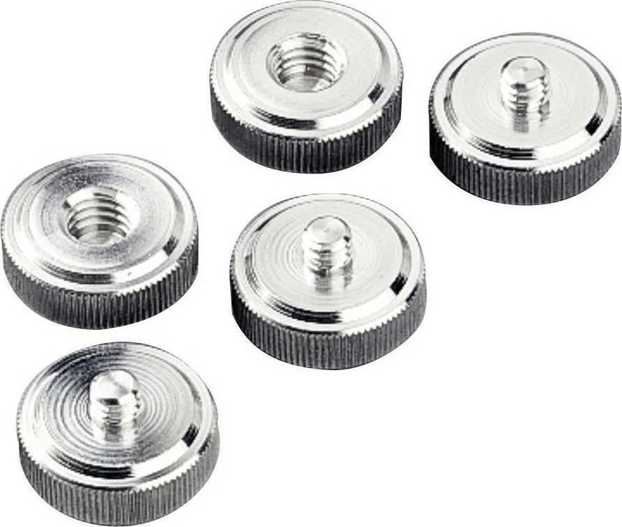 20211130163651_hama_tripod_conversion_screws_1_4_3_8_5pcs_5121_accessory HAMA Tripod Conversion Screws 1/4 >3/8 5pcs 00005121 Accessory - Image 1