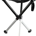 Walkstool Comfort 45 Σκαμνάκι Παραλίας Αλουμινίου Μαύρο