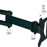 Libox Ateny LB-200 Βάση Τηλεόρασης Τοίχου με Βραχίονα έως 32" και 25kg