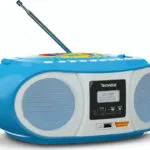 Technisat Φορητό Ηχοσύστημα Digitradio 1990 Benjamin Blümchen 0050/3952 με Bluetooth / CD / MP3 / USB / Ραδιόφωνο σε Μπλε Χρώμα