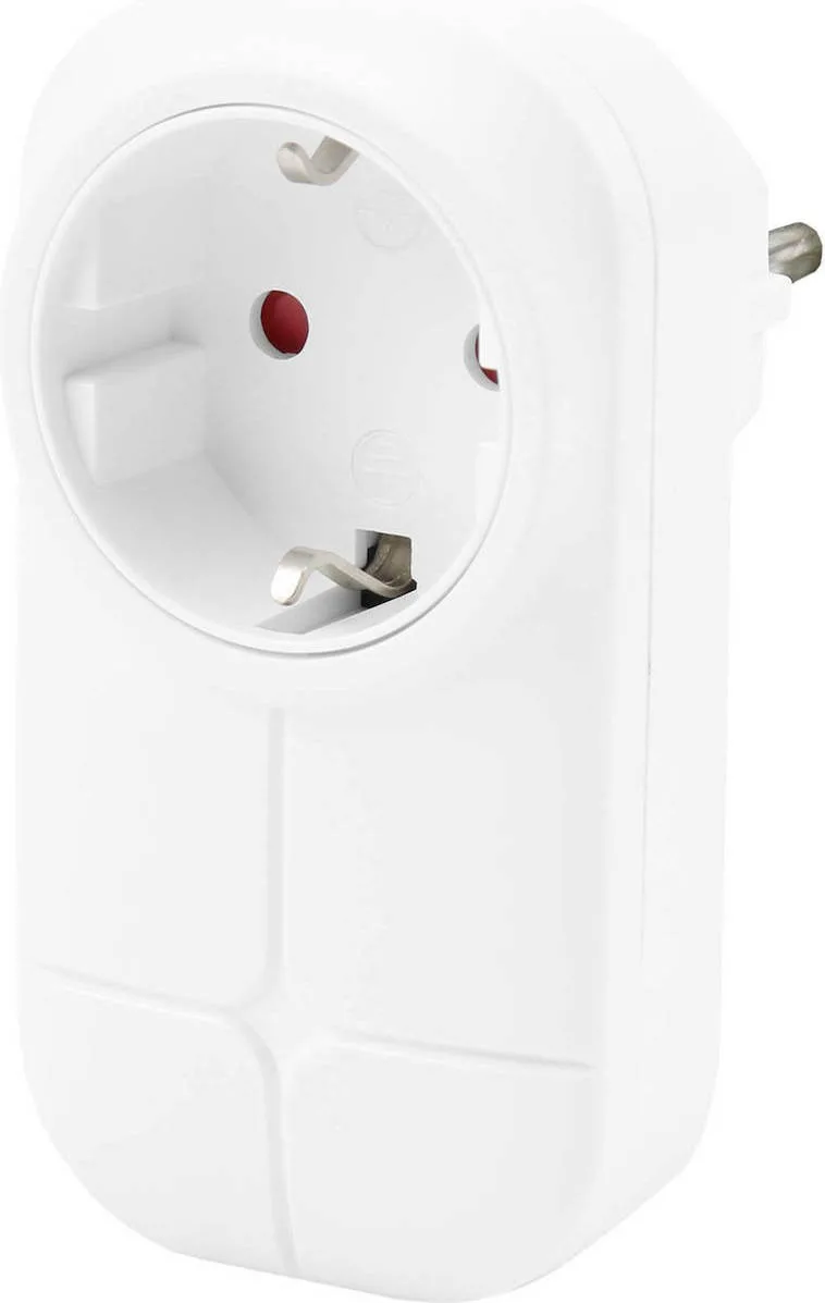 20211206114205_olympia_electronics_wireless_socket_prohome_series_moni_exoteriki_priza_reymatos_wi_fi_me_aisthitira_fotos_leyki_6110 Olympia Electronics Wireless Socket ProHome Series Smart Μονόπριζο 6110 - Image 1