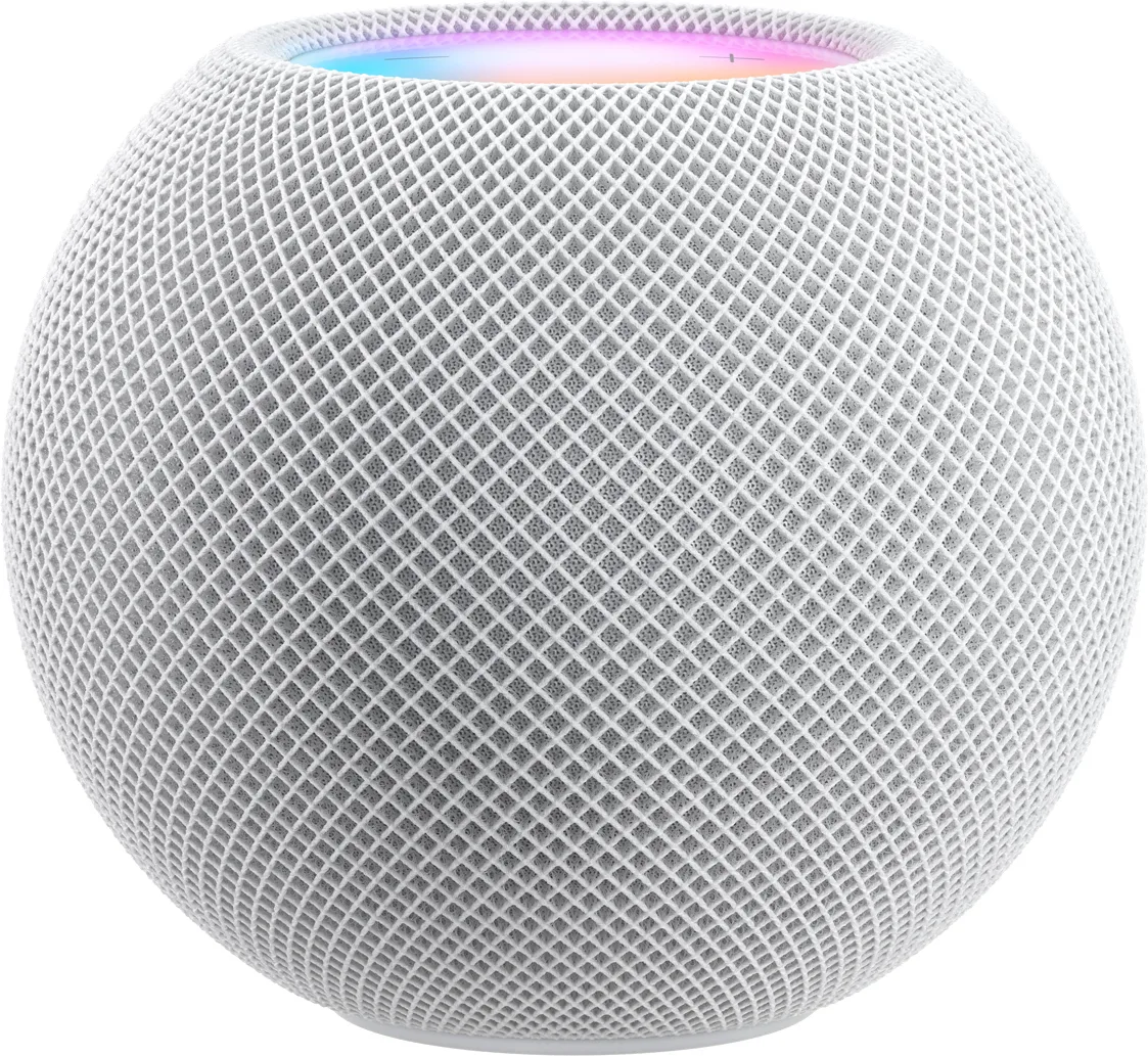 20211206145550_apple_homepod_mini_white_smart_hub_symvato_me_apple_homekit Apple HomePod Μini Smart Hub Wi-Fi / Bluetooth / Thread Συμβατό με Apple HomeKit MY5H2D/A - Image 1
