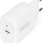 Digitus Φορτιστής Χωρίς Καλώδιο με Θύρα USB-C 20W Power Delivery Λευκός (DA-10196)