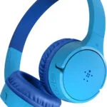Belkin Soundform Mini Ασύρματα / Ενσύρματα Παιδικά On Ear Ακουστικά με 30 ώρες Λειτουργίας Γαλάζια