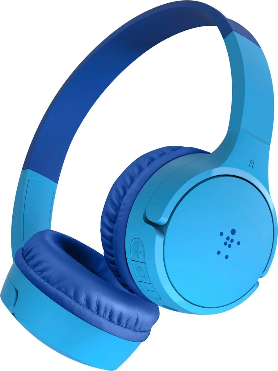 Belkin Soundform Mini Ασύρματα / Ενσύρματα Παιδικά On Ear Ακουστικά με 30 ώρες Λειτουργίας Γαλάζια - Image 1