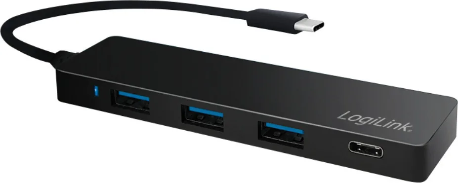 LogiLink USB 3.1 Hub 4 Θυρών με σύνδεση USB-C (UA0311) - Image 1