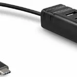 Lindy USB 3.1 Hub 3 Θυρών με σύνδεση USB-C / Ethernet (43249)