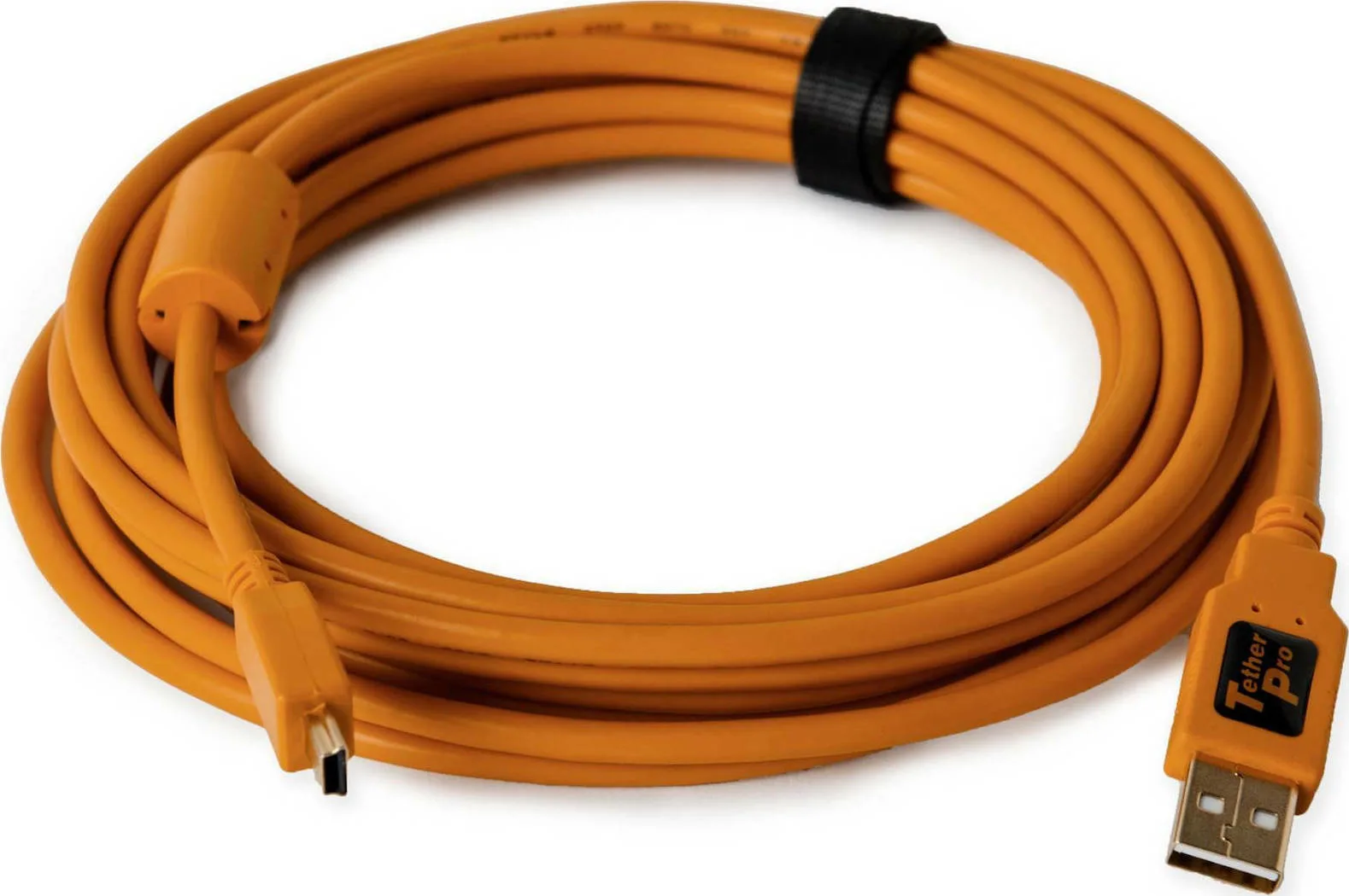 Tether Tools USB 2.0 Cable USB-A male - mini USB-B male 4,6m (CU5451) - Image 1