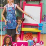Barbie Δασκάλα Καλλιτεχνικών Σετ Κούκλας για 3+ Ετών GJM29