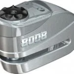 Abus Granit Detecto X Plus 8008 2.0 Κλειδαριά Δισκόφρενου Μοτοσυκλέτας με Συναγερμό & Πείρο 14mm Γκρι Χρώμα 238008GD BD-8008A AB-BD-8008A
