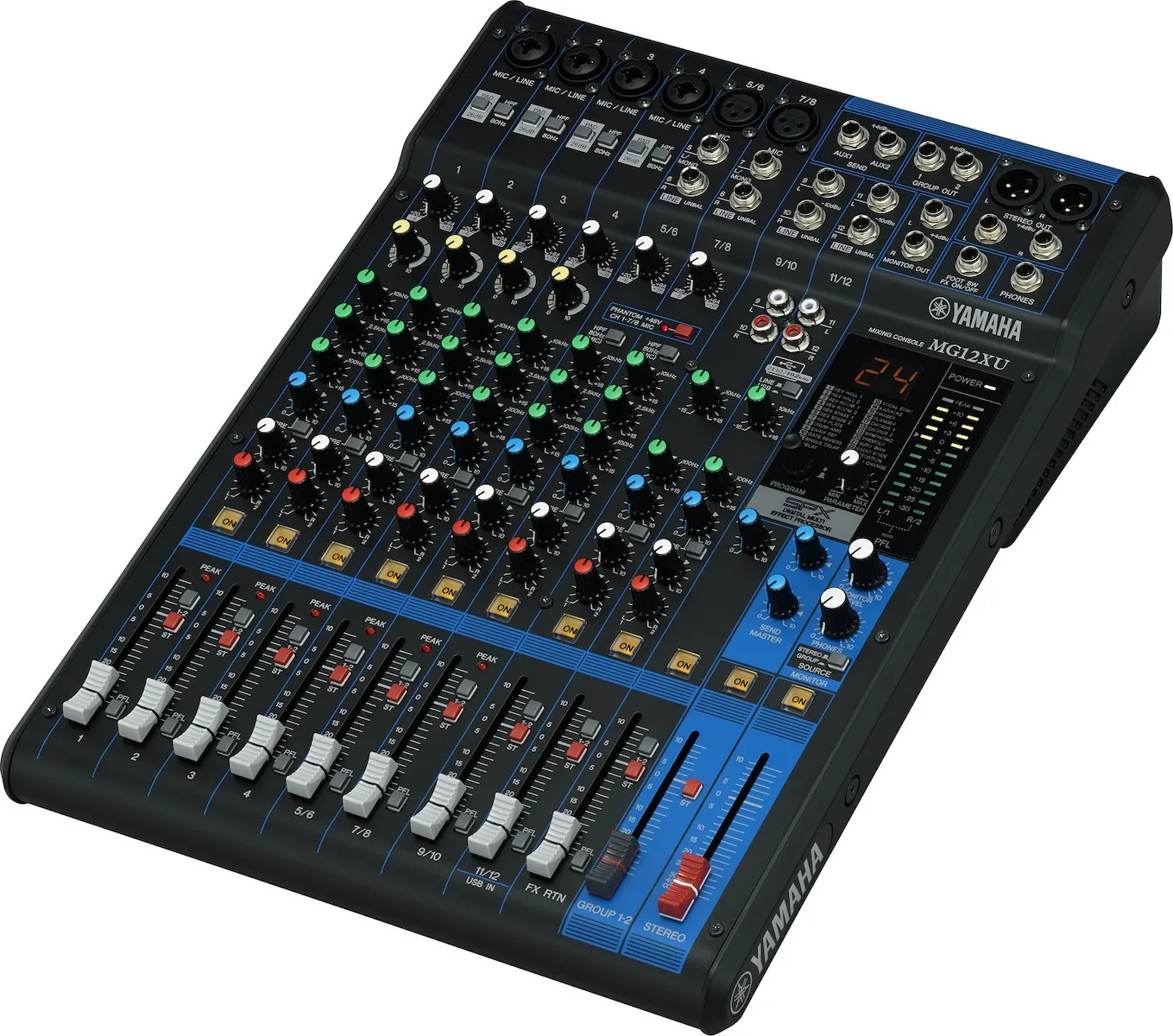 20211215165922_d0e2616b Yamaha MG-12-XU Αναλογική Κονσόλα 12 Καναλιών με Phantom Power & 6 Εισόδους XLR - Image 1