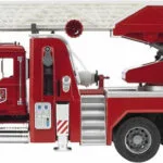 Bruder Mack Granite Fire Engine with Water Pump Φορτηγό 1:16 Πυροσβεστικό για 3+ Ετών