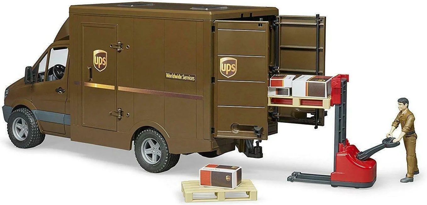 20211217130848_712feaf0 Bruder UPS MB Sprinter 02678 Φορτηγό 1:16 για 3+ Ετών - Image 1