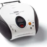 Lenco Φορητό Ηχοσύστημα SCD-24 με CD / Ραδιόφωνο σε Λευκό Χρώμα
