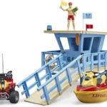 Bruder Life Guard Station with Quad and Personal Water Craft 62780