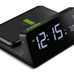 Braun BC21 BEU Επιτραπέζιο Ψηφιακό Ρολόι με Ξυπνητήρι & Ασύρματη Φόρτιση Μαύρο 67593