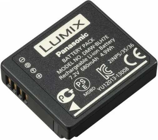 20211222130609_panasonic_mpataria_fotografikis_michanis_dmw_blh7e_680mah Panasonic Μπαταρία Φωτογραφικής Μηχανής DMW-BLH7E DMW-BLH7 Ιόντων-Λιθίου (Li-ion) 680mAh - Image 1