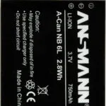 Ansmann Μπαταρία Φωτογραφικής Μηχανής A-Can NB 6 L Ιόντων-Λιθίου (Li-ion) 750mAh Συμβατή με Canon