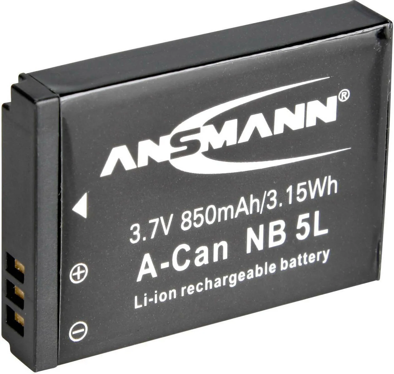 Ansmann Μπαταρία Φωτογραφικής Μηχανής A-Can NB 5 L 5022953 Ιόντων-Λιθίου (Li-ion) 850mAh Συμβατή με Canon - Image 1