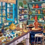 Puzzle Studio of the artist 2D 1000 Κομμάτια 59656