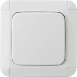 Brennenstuhl BrematicPRO Wall Switch Χωνευτός Διακόπτης Τοίχου Μονός με Πλαίσιο Λευκός 1294700