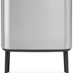 Brabantia Bo Κάδος Απορριμμάτων από Ανοξείδωτο Ατσάλι Steel Matt 36lt 315848