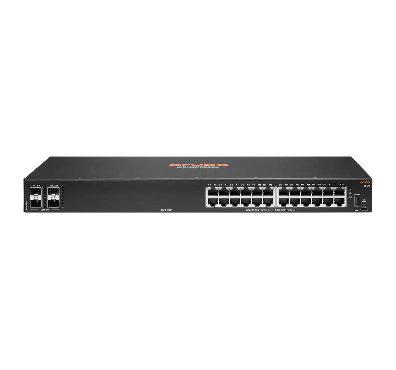 HP Aruba 6000 Managed L3 Switch με 24 Θύρες Gigabit (1Gbps) Ethernet και 4 SFP Θύρες - Image 1