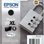 Epson 35XL Γνήσιο Μελάνι Εκτυπωτή InkJet Μαύρο (C13T35914020)
