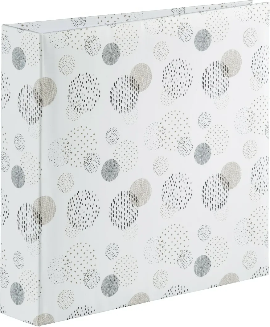 HAMA Άλμπουμ Graphic Dots για 200 Φωτογραφίες Διαστάσεων 10x15εκ. Λευκό 00007243 - Image 1