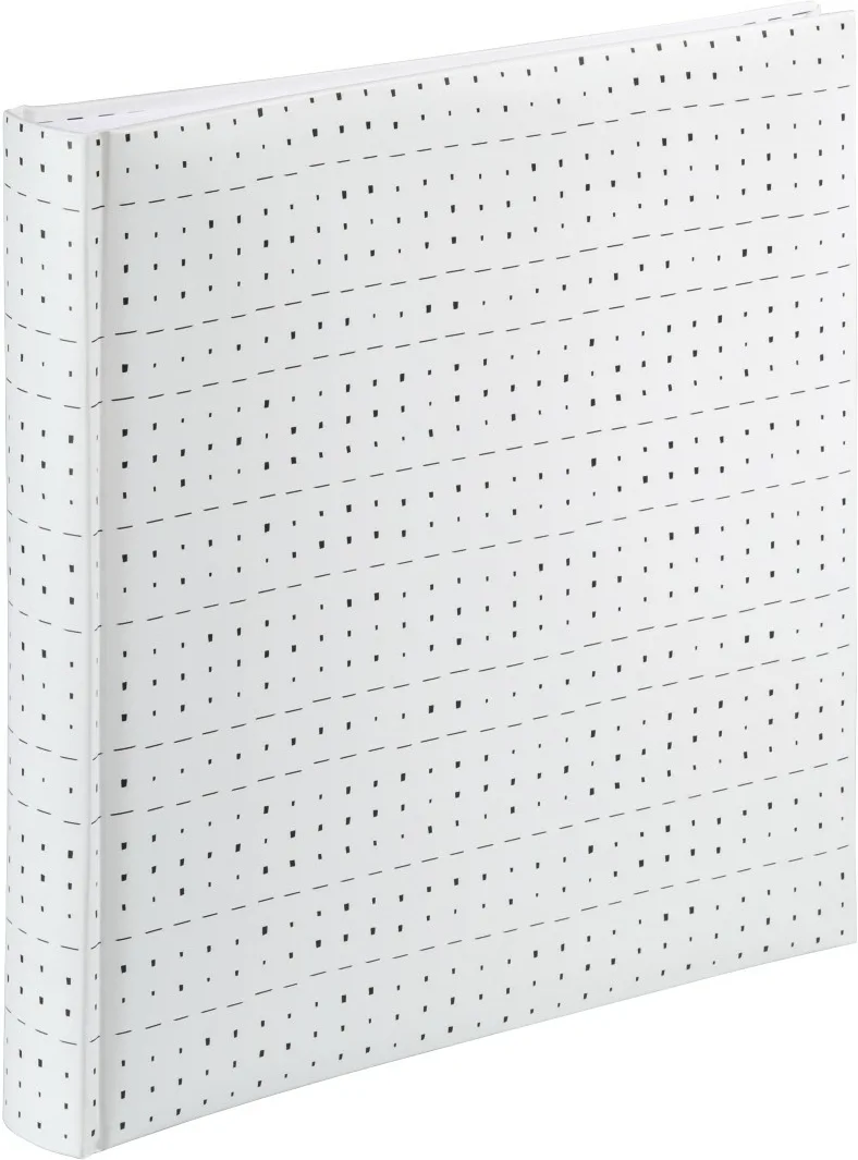 HAMA Άλμπουμ Graphic Squares 80 Σελίδων για 320 Φωτογραφίες Διαστάσεων 10x15εκ. Λευκό 00007234 - Image 1