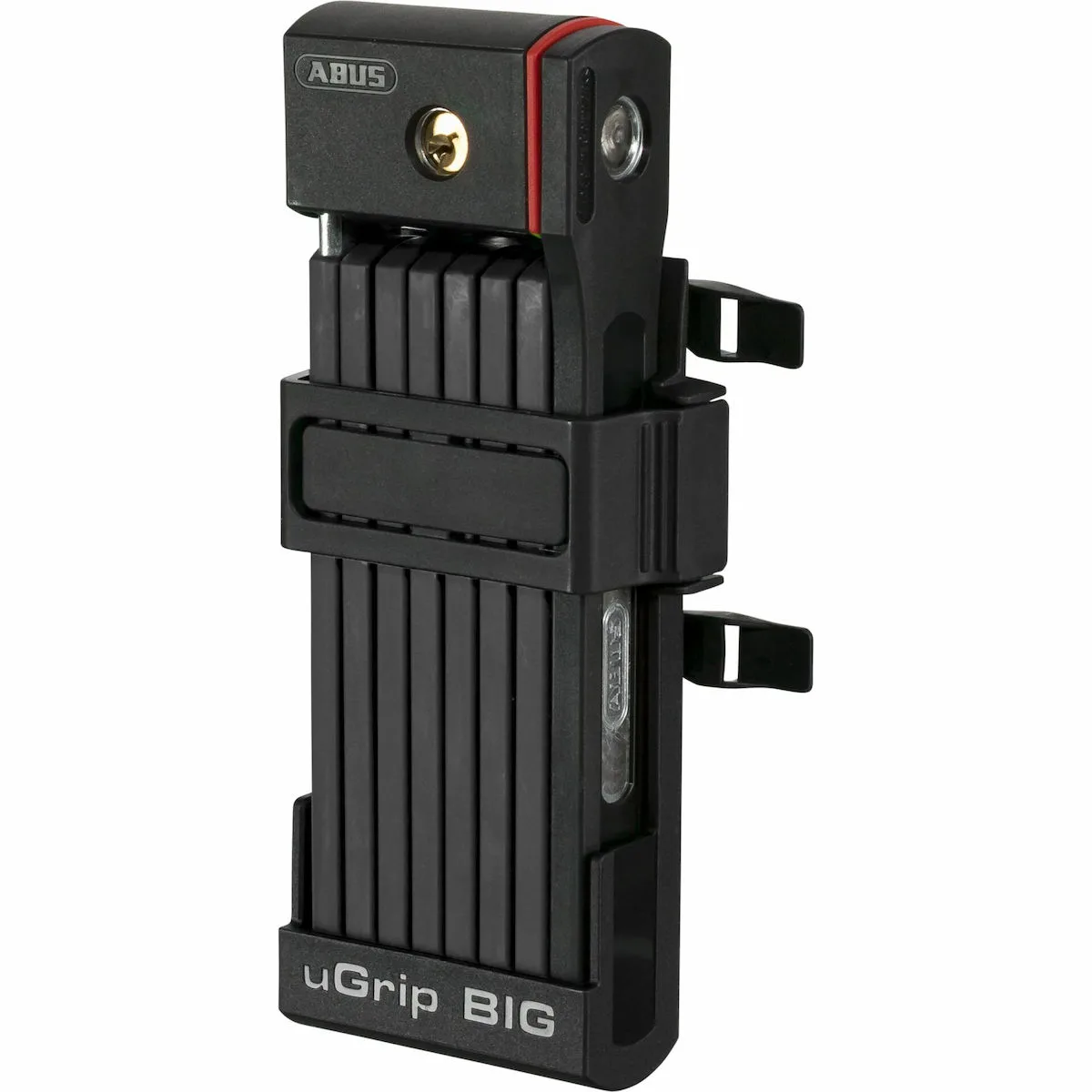 Abus Bordo Big uGrip 5700K/100 BK SH Κλειδαριά Ποδηλάτου Αναδιπλούμενη με Κλειδί Μαύρη - Image 1