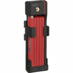 Abus Bordo uGrip 5700K/80 RD SH 5700K/80 Κλειδαριά Ποδηλάτου Αναδιπλούμενη με Κλειδί Κόκκινη