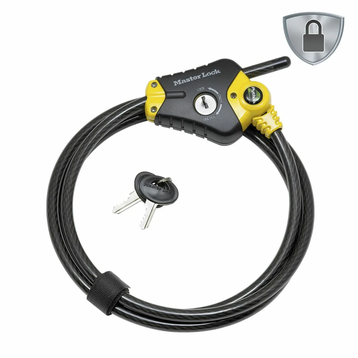 20220110115424_master_lock_8420eurd_kleidaria_podilatou_kouloura_me_kleidi_mayri Master Lock 8420EURD Κλειδαριά Ποδηλάτου Κουλούρα με Κλειδί Μαύρη - Image 1