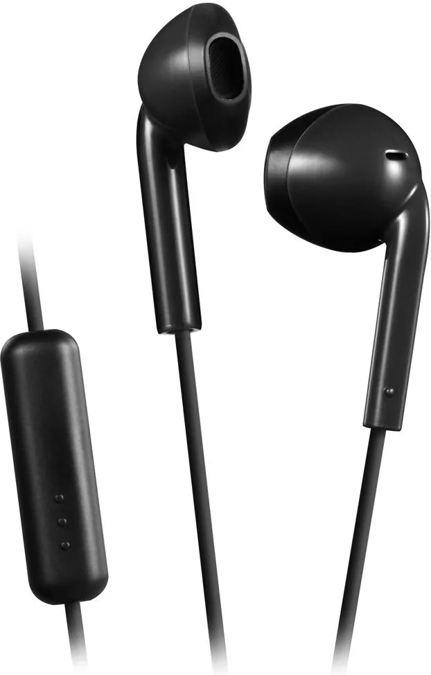 JVC HA-F17M Earbuds Handsfree με Βύσμα 3.5mm Μαύρο - Image 1