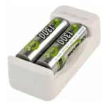 Ansmann Basic II USB Φορτιστής 2 Μπαταριών Ni-MH Μεγέθους AA/AAA Σετ με 2x AA 1300mAh