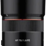 Samyang Full Frame Φωτογραφικός Φακός AF 75mm f/1.8 FE Telephoto για Sony E Mount Μαύρος