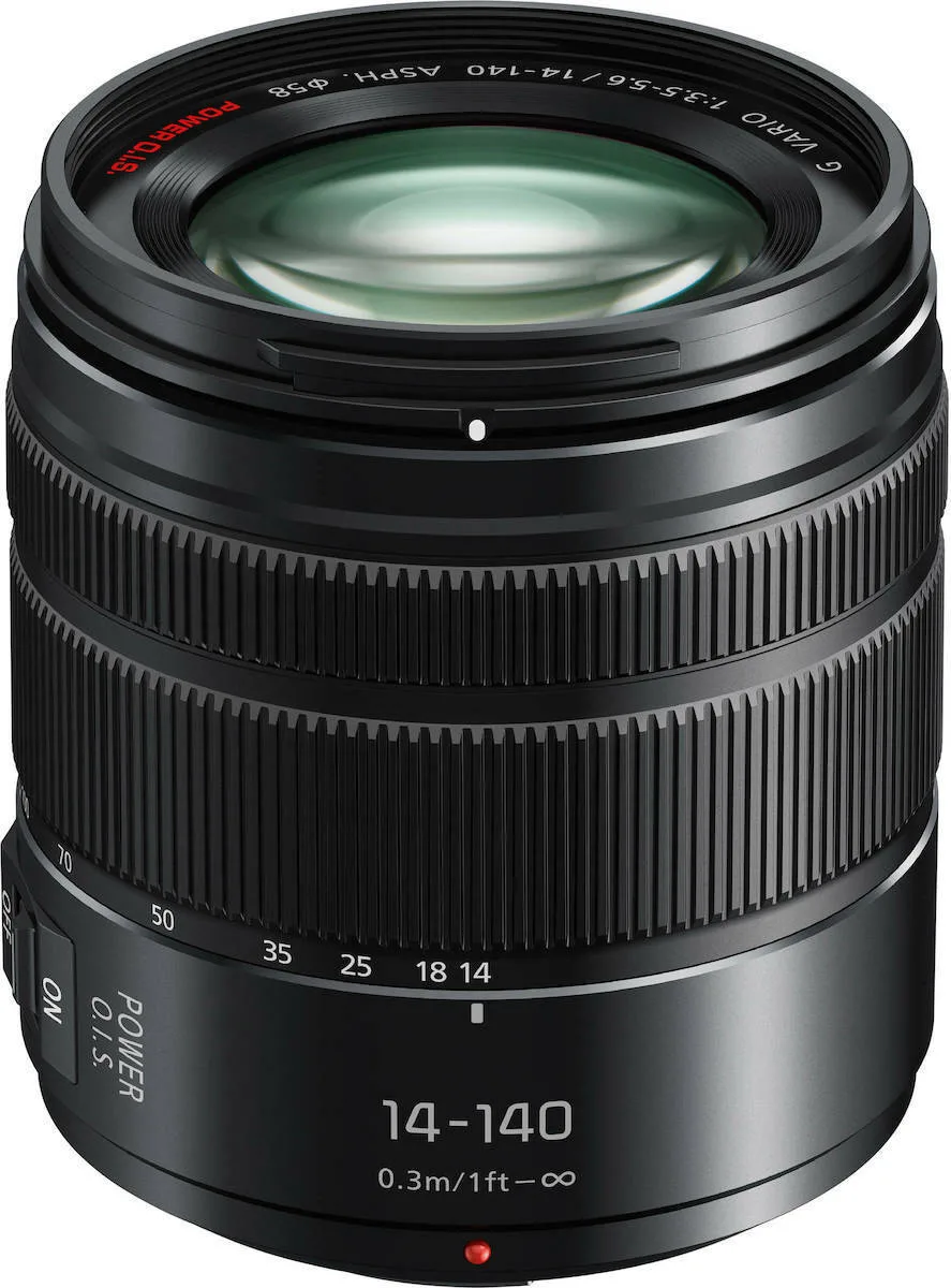 Panasonic Crop Φωτογραφικός Φακός Lumix G Vario 14-140mm F3.5-5.6 II ASPH. Power O.I.S. Standard Zoom για Micro Four Thirds (MFT) Mount Μαύρος - Image 1