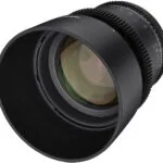 Samyang Full Frame Φωτογραφικός Φακός 85mm T1.5 VDSLR MK2 Cine Telephoto για Canon EF Mount Μαύρος