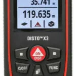 Leica Μέτρο Laser Leica Disto X3 Bluetooth με Εύρος Μέτρησης 0.05m-150m