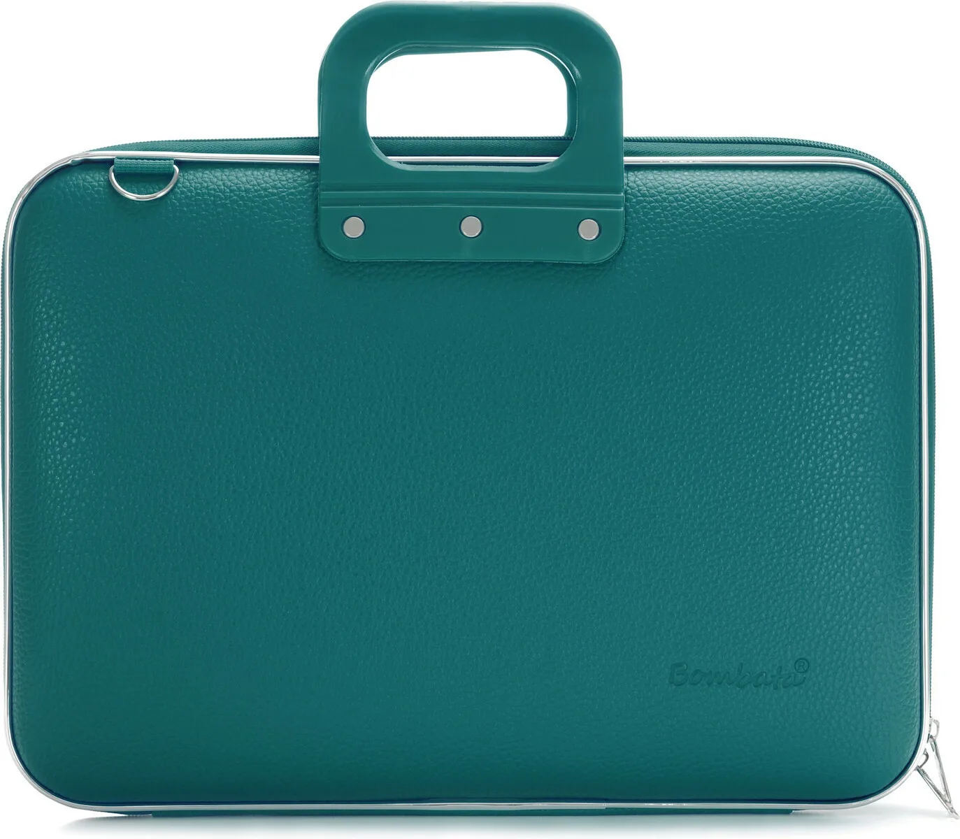 20220112085516_bombata_classic_tsanta_omou_cheiros_gia_laptop_15_6_teal_blue Bombata Classic Τσάντα Ώμου / Χειρός για Laptop 15.6" Teal blue - Image 1