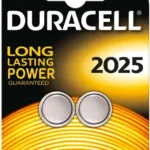 Duracell Long Lasting Power Μπαταρίες Λιθίου Ρολογιών CR2025 3V 2τμχ