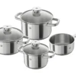Zwilling J.A. Henckels Joy Σετ Κατσαρόλες από Ανοξείδωτο Ατσάλι Ασημί 64040-005 7τμχ