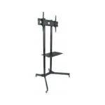 Techly ICA-TR6 Βάση Τηλεόρασης Δαπέδου έως 65" και 60kg