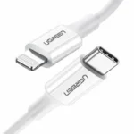 Ugreen US171 USB-C to Lightning Cable 36W Λευκό 2m (60749)