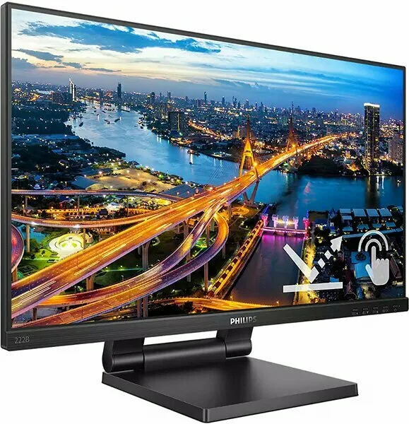 20220113105032_philips_222b1tc_monitor_21_5_fhd_1920x1080 Philips 222B1TC IPS Monitor 21.5" FHD 1920x1080 με Χρόνο Απόκρισης 4ms GTG - Image 1