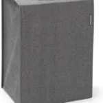 Brabantia 120381 120381 Καλάθι Απλύτων Υφασμάτινο Πτυσσόμενο 40.5x29.5x54cm Μαύρο